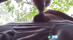 Daddy Bear Sucks in the Park