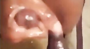 Ebony Amateur Big Cocks Masturbating Together