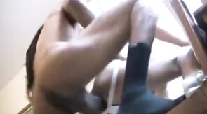 Amateur Bareback: Dude Takes a Long Cock