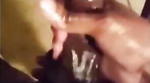 Ebony Amateur Big Cocks Masturbating Together