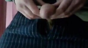 Twink's Amateur Masturbation: Sperm Explosion!