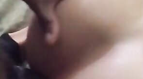 Amateur Bareback: Big Black Cock Stretches White Ass