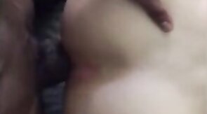 Amateur Bareback: Big Black Cock Stretches White Ass