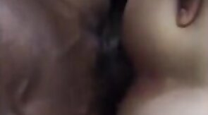 Amateur Bareback: Big Black Cock Stretches White Ass