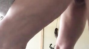 Daddy Barebacked in the Garage by Big Cock