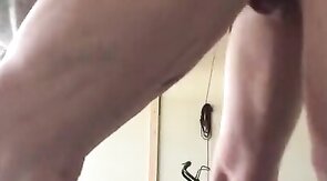 Daddy Barebacked in the Garage by Big Cock