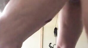 Daddy Barebacked in the Garage by Big Cock