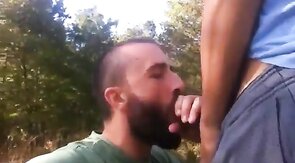 Big Cock Blowjob Outside