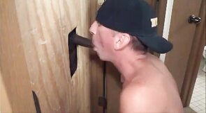 Sucking BBC At Glory Hole - Amateur Interracial Gay Video