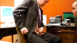 Big-Cock Daddy Blows His Male Secretary