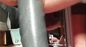 Twink's Gaping Ass Destroyed by Huge Dildo