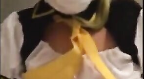 Asian Crossdresser Rides Cock and Cums Hard