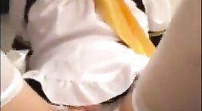 Asian Crossdresser Rides Cock and Cums Hard