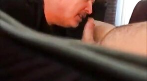 Daddy's Big Cock Swallowed by Horny Amateur