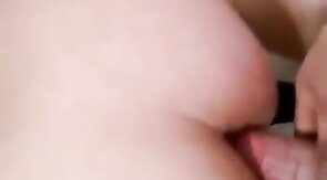 Big-Cock Bareback Amateur Video: Submissive Twink Gets Plowed Hard