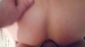 Bareback Anal mit einem großen Schwanz