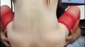 Harder Bareback Amateur Crossdresser