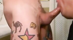 Sucking a Big-Cocked Straight Man
