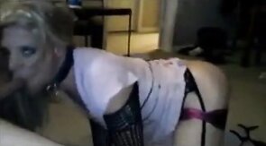 Crossdresser Fun at a Wild Party