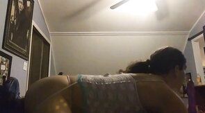 Sissy Kayla Takes On Two Dildos