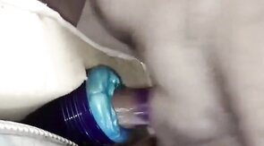 Alien Fleshlight Creampie Fuck With Hunk