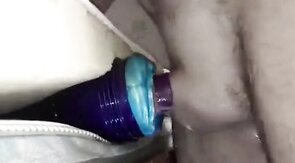 Alien Fleshlight Creampie Fuck With Hunk