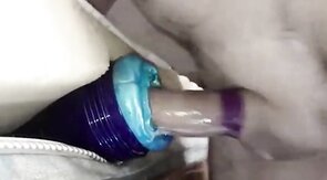 Alien Fleshlight Creampie Fuck With Hunk