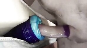 Alien Fleshlight Creampie Fuck With Hunk