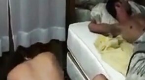 Bareback Amateur Takes Big Cock in Dorm Room