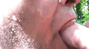 Outdoor Gay Fun with Amateur Couple