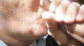 Outdoor Gay Fun with Amateur Couple