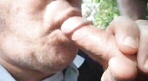 Outdoor Gay Fun with Amateur Couple