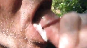 Outdoor Gay Fun with Amateur Couple