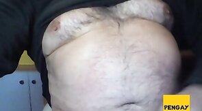 Italian Daddy Strokes His Big Cock