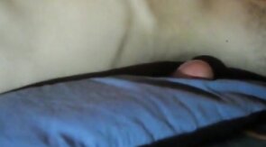 Twink's Blue Pillow Pleasure