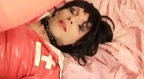 Self-Facial Crossdresser Amateur Anal Bukkake