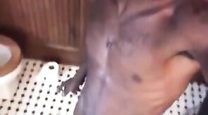 Black Smoker With a Huge Cock