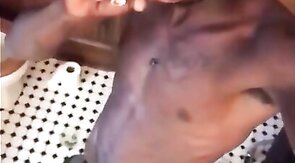 Black Smoker With a Huge Cock