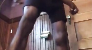 Black Smoker With a Huge Cock