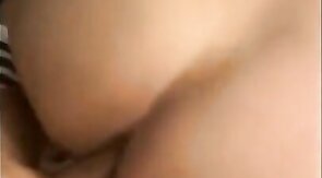 Fat-Ass Latin Twink Barebacked by Daddy on Webcam