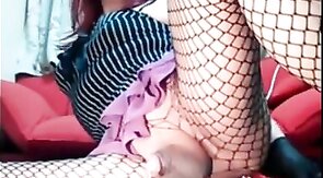 Hands-Free Fun: Asian Amateur Masturbates