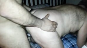 Thick Cock Fucks Hairy Stud in Amateur Group Sex Scene