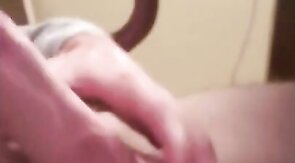 Grey Thong Twink Tease