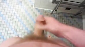 Stranger Blowjob in the Men's Locker Room Shower