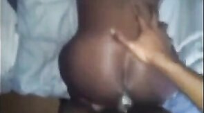 Black Amateur Taking Dick