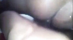 Black Amateur Taking Dick