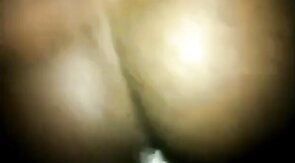 Black Amateur Takes Creamy Anal