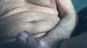 Big-Cock Grandpa Daddy on Webcam