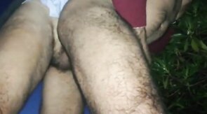 Bareback Latin Amateur Anal in the Woods