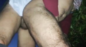 Bareback Latin Amateur Anal in the Woods